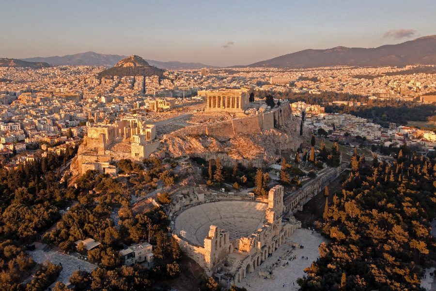 Athens in One Day - Acropolis from above